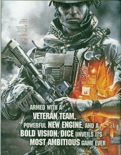 Battlefield 3 - Game Informer 03/2011. Перевод статьи.